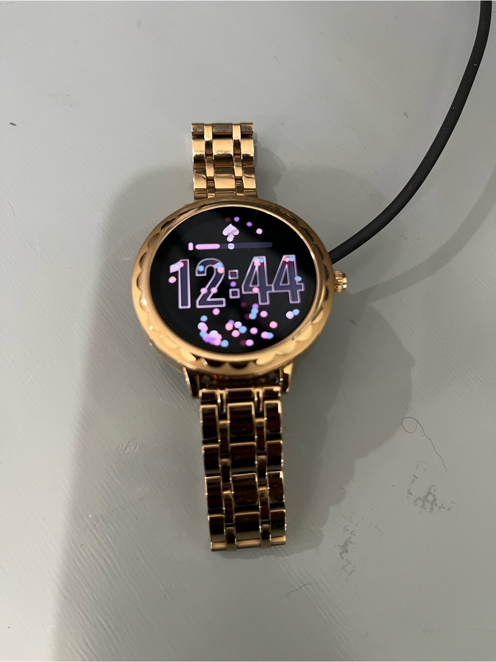kate spade Gold-tone Smartwatch with Metal Link Bracelet